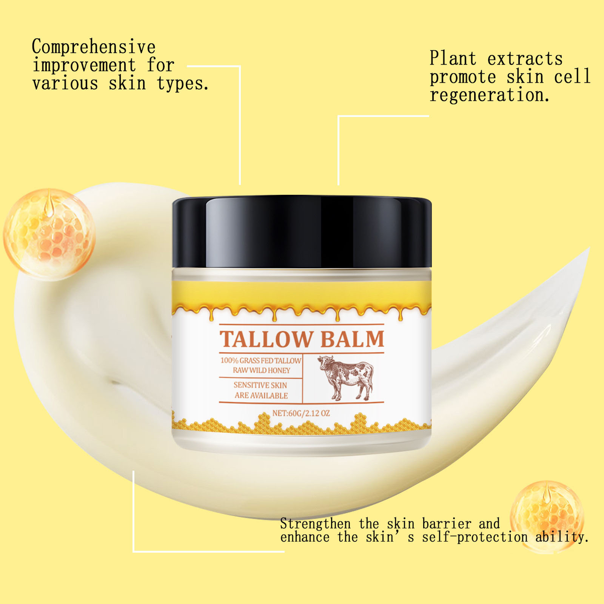 Tallow Moisturizing Cream