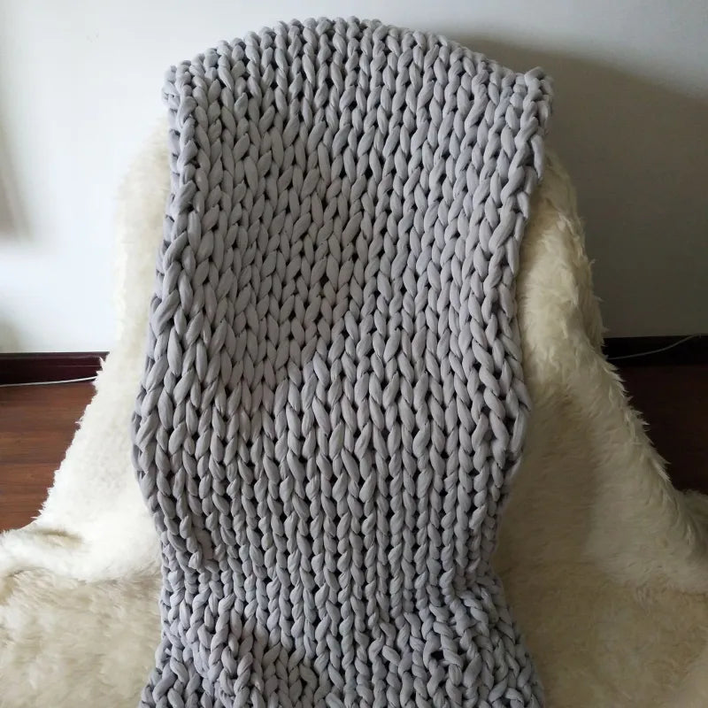 Hand-Woven Weighted Blanket