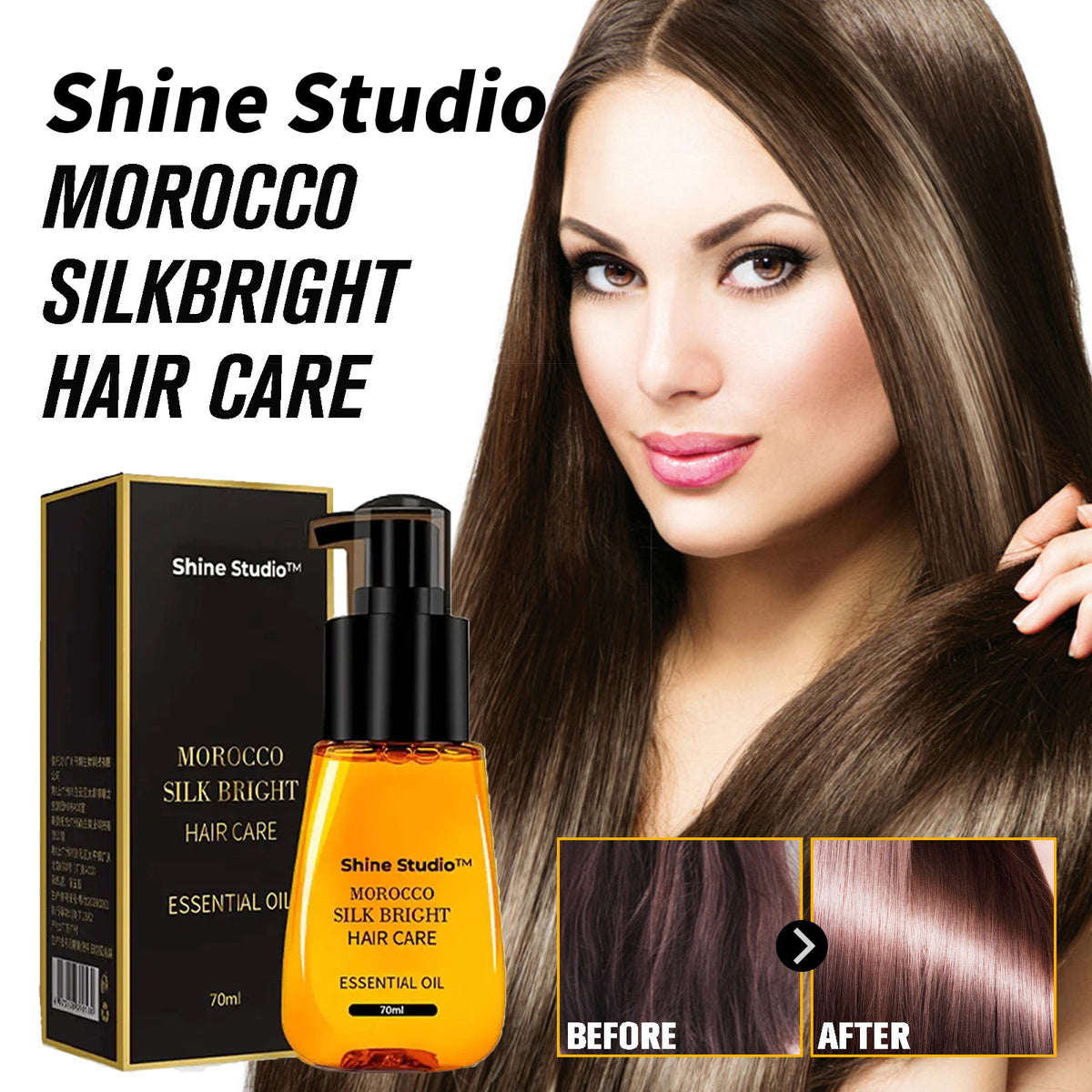 EELHOE Anti-Frizz Hair Essence for Moisturizing Care