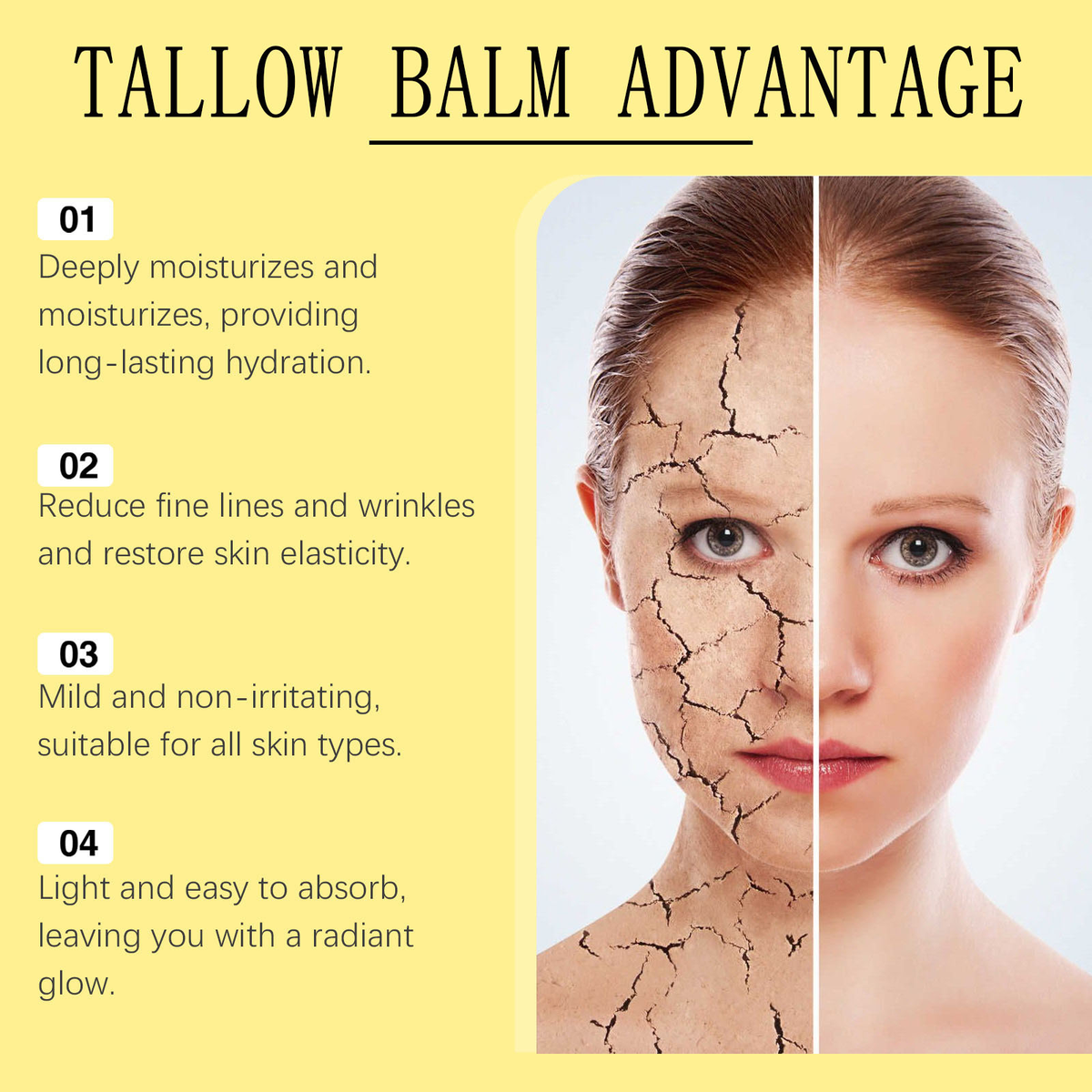 Tallow Moisturizing Cream